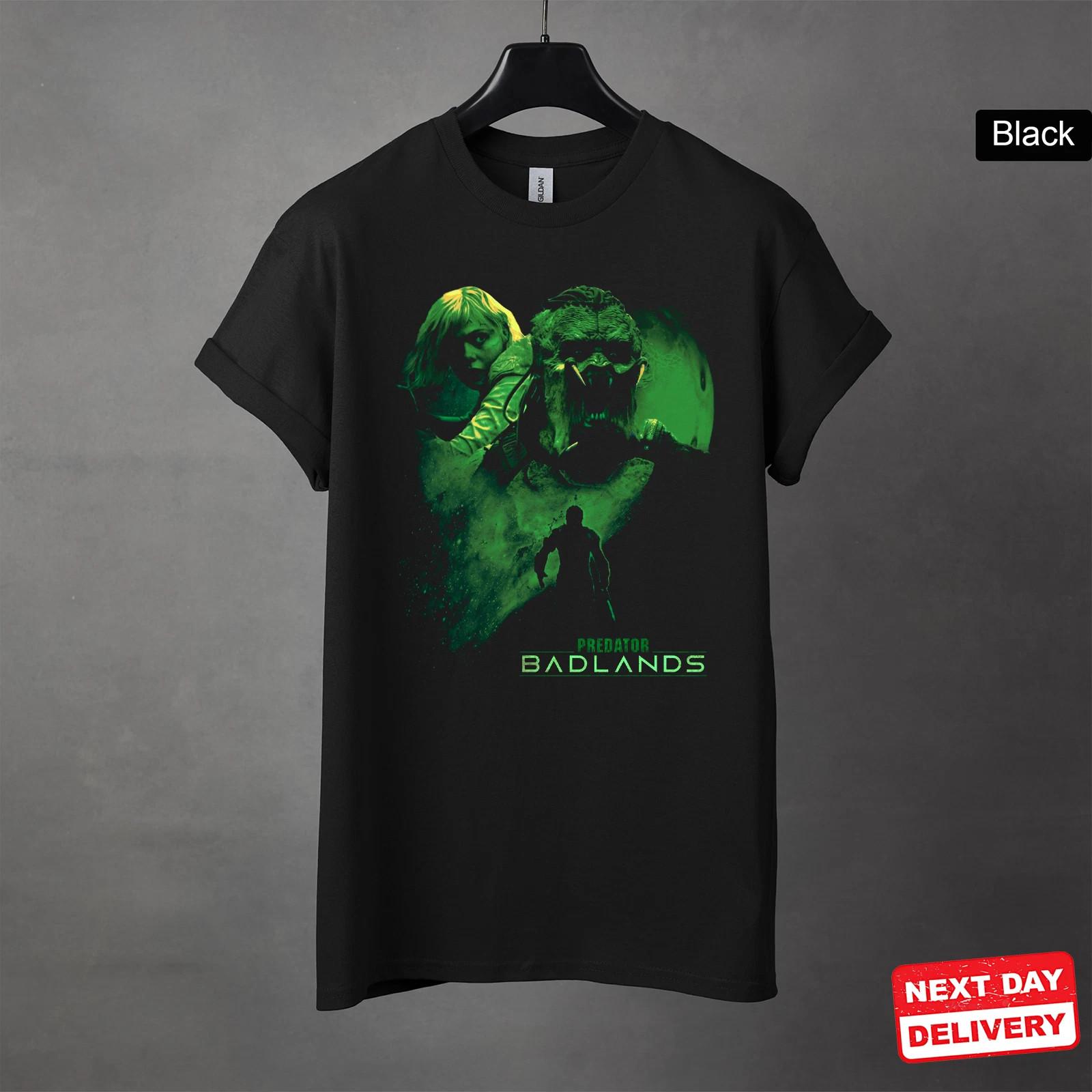 Predator BADLANDS Hard Rock Band Graphic Shirt All Sizes Unisex Wear VA583 XXXL