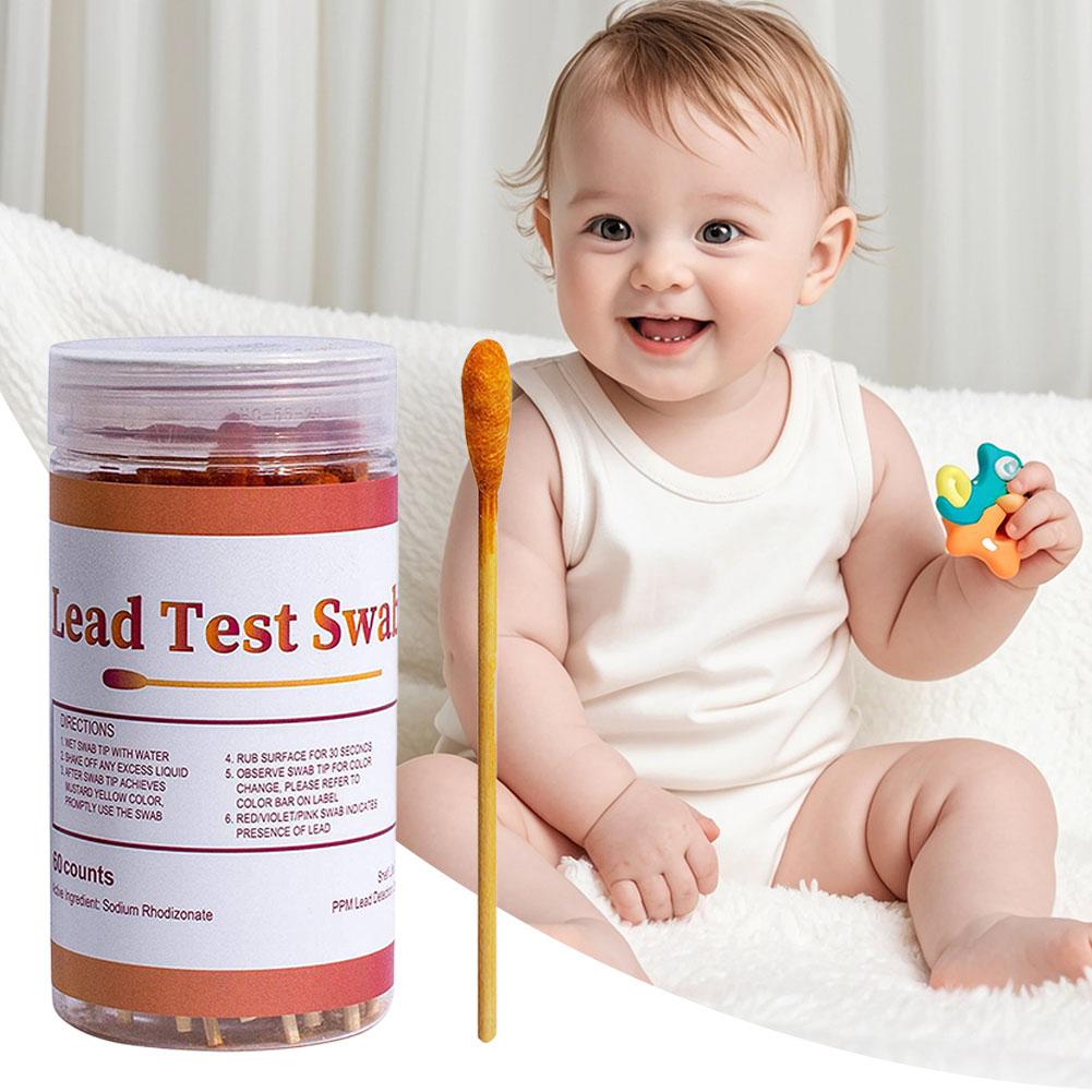 Kurşunlu Boya Test Çubukları Kiti, 60 adet Kurşun Test Kiti Çubuğu, Evde Kurşun Test Kiti, Kurşun Kontrol Çubukları, Kurşun Test Şeritleri, İyileştirme Aracı