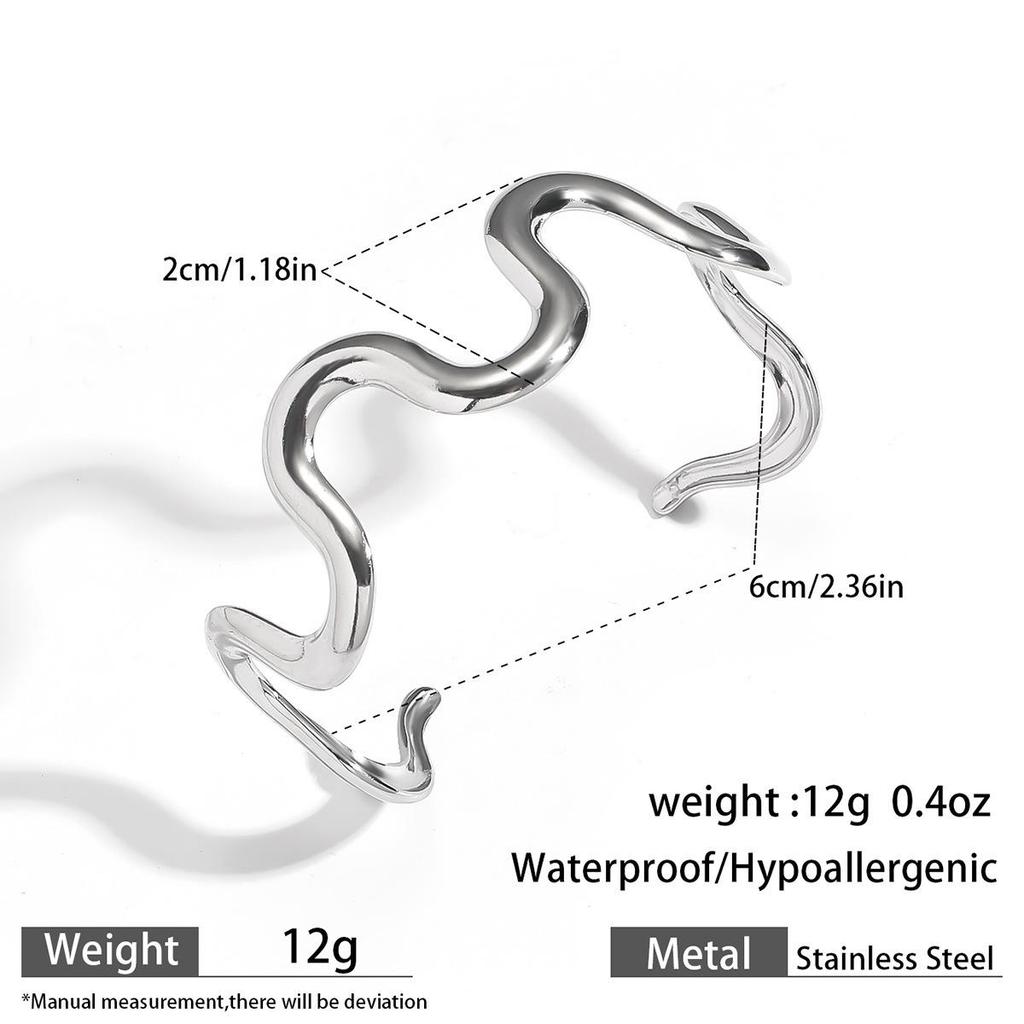 European & American Ocean Style Stainless Steel Bracelet with Starfish, Seashell, Coral Flowers, and Natural Stone Bangle Hand Jewelry.