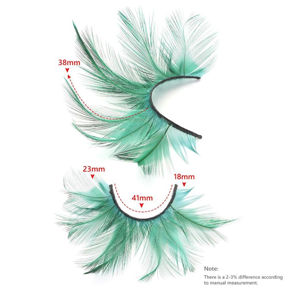 Eyelash Extension Feather Eyelashes Extra Long Dramatic Anime Cosplay