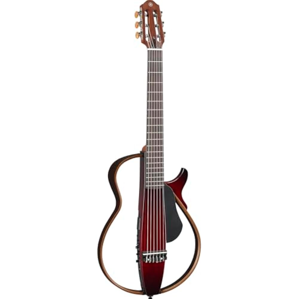 Yamaha YAMAHA Silent Guitar with Nylon Strings Crimson Red Burst SLG200N CRB