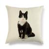 Cute Cat Linen Sofa Cushion Cover - Simple Style, Special Edition 430