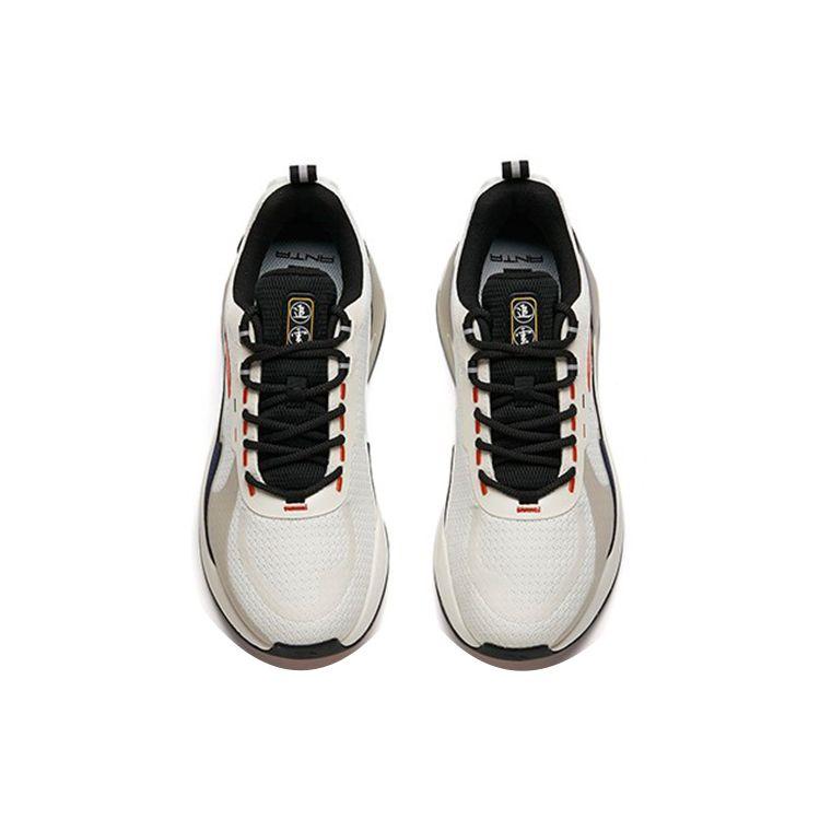 Anta Chasing Clouds Wear-Resistant Breathable Low-Top Sports Casual Shoes Men Sneakers White Black Blue 912218873-3