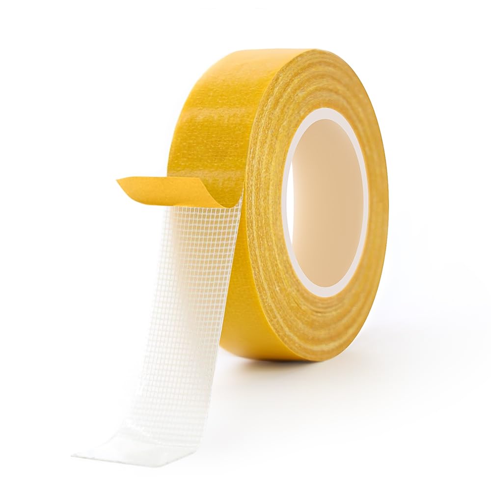 Super Strong Mesh Tape, Double Sided Adhesive Cloth Duct Tape, Double-Sided Tape for Sponge
