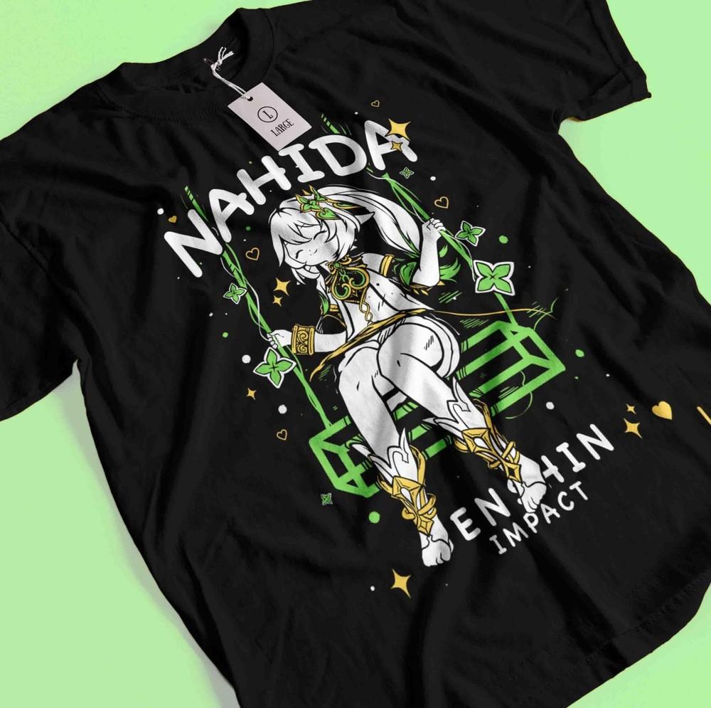 

Футболка Genshin Impact Сяо Футболка Горо Футболка Райдэн Сёгун Футболка Кли Тао Гань Юй 3XL