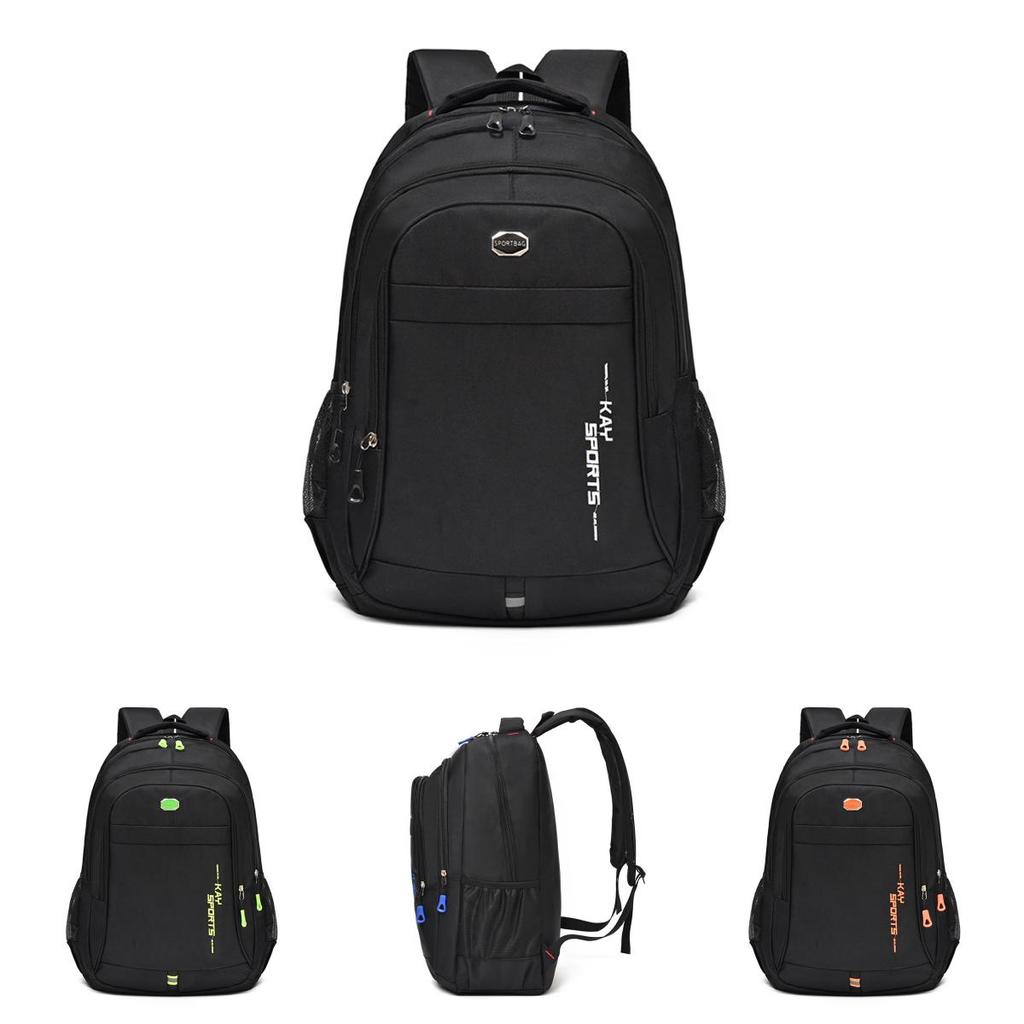 Oxford Fabric Large Capacity Backpack For Travel And School With Breathable Straps For Students And Adults