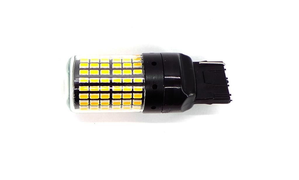 W21W LED Bulbs 2x 7440 12-24V CANBUS Orange PREMIUM Off-Road