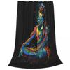 Eternal Lord Shiva In Meditation Plush Blanket Hindu Ganesha God India Lingam Creative Throw Blanket for Home 200x150 Bedspread