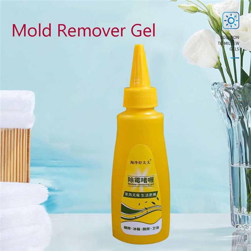 Silný gel na odstraňování plísní - Pronikavý čistič Koupelna Lednice Stěna & Silikonová těsnění Odstraňovač skvrn Domácí potřeby