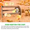 Chick Perch for Chicks Wood Stand with Mirror Roost Training Bar for Baby Chicks