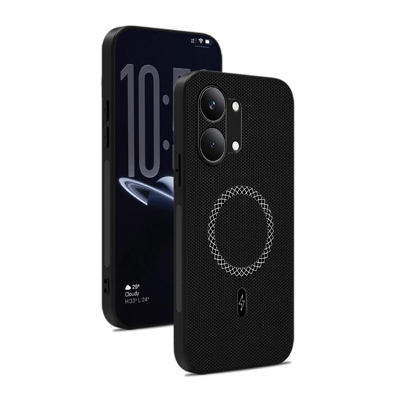 For Poco X8 Pro Magnetic Wireless Charging Phone Case For Poco X8 Pro Max Leather Texture Shockproof Cover For POCO X8 Pro Max