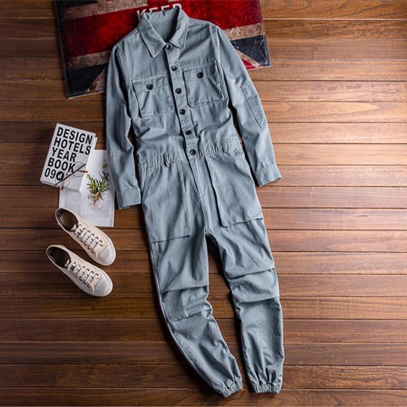 Men's jumpsuits Men's Show Costumes Large Size Overalls
