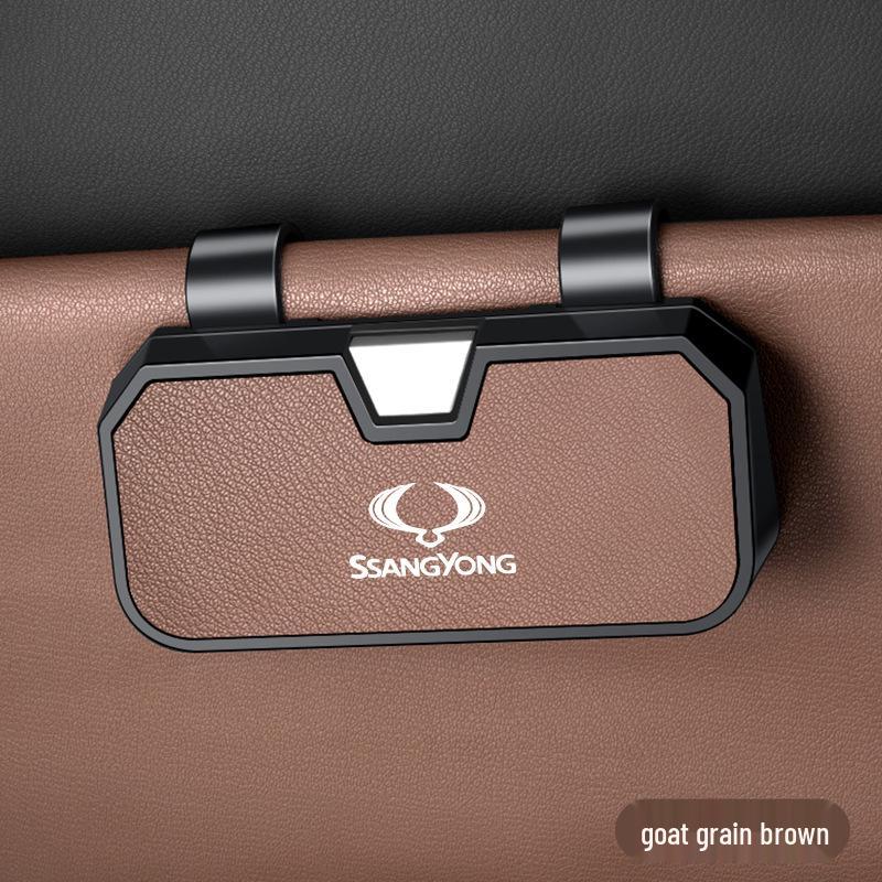 Geeignet für Ssangyong Korando Brillenetui und Rexton Sonnenblende Ticketclip