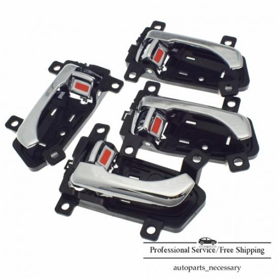 ide Door Handles Chrome Front Rear Left Right Set For Kia Sportage 2011-2016
