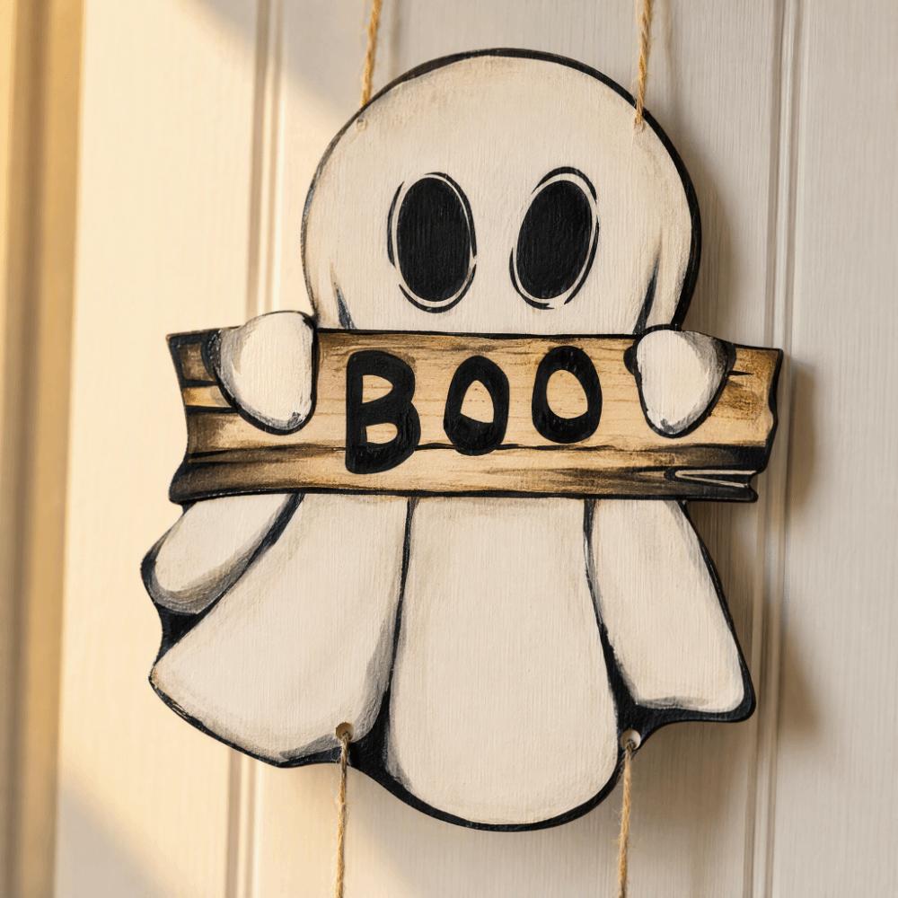 Cute Halloween Door Hanging Spooky Wall Pendant Fahsion Pumpkin Ghost Ornament Home Decor