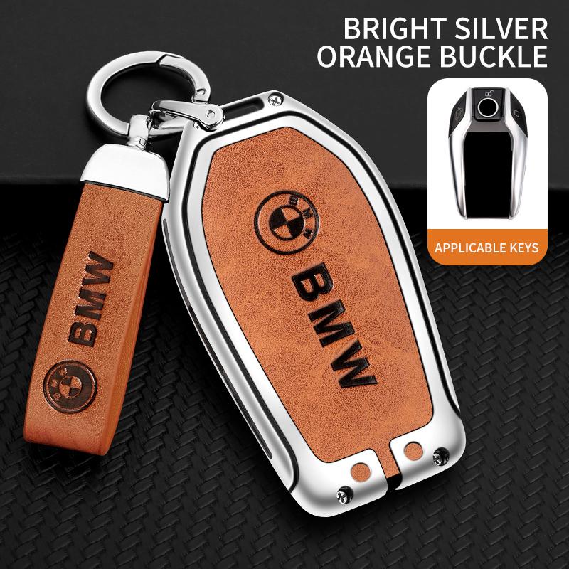 

Hot 2025 Car Key Case Cover For BMW X1 X2 X3 X5 X4 X6 X7 G30 G20 G32 G11 G12 F40 F30 F20 F10 F34 F07 F44 F45 G15 Keychain Access