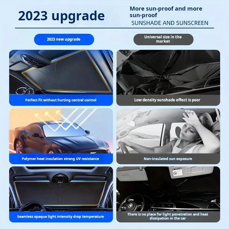 Car Windshield UV Protection Sunshade - Heat Insulation and Sun Block Cover