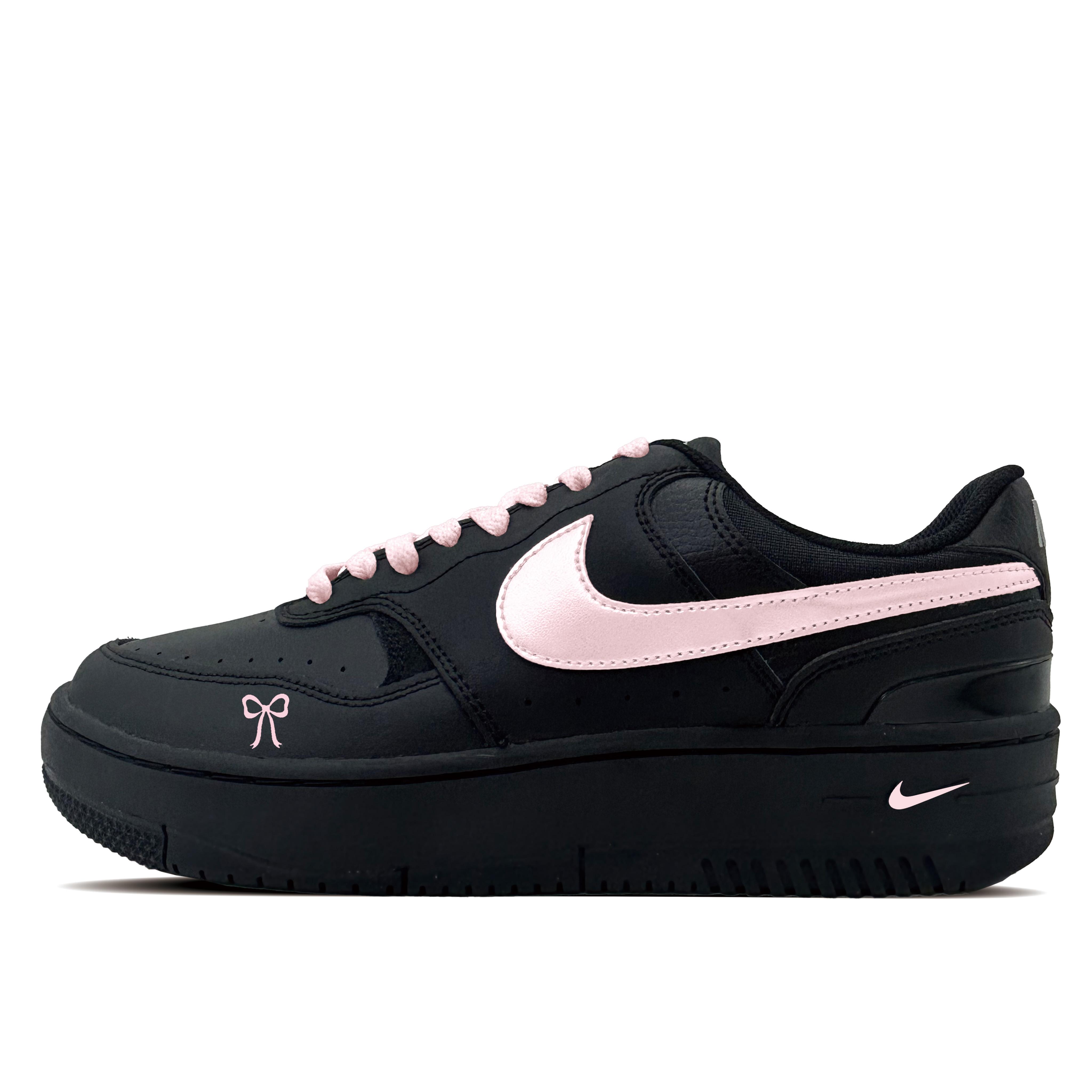 

Nike Gamma Force Heart Knot Synthetic Leather Abrasion Resistant Abrasion Resistant Low top Skateboard Shoes Unisex HQ1674-001(Team697-) 35.5
