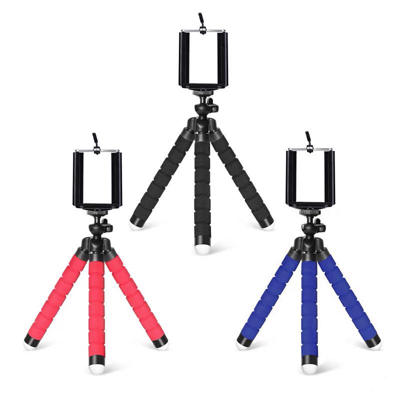 Octopus Mobile Phone Stand: Multi-Function Selfie, Live Photo Mini Tripod