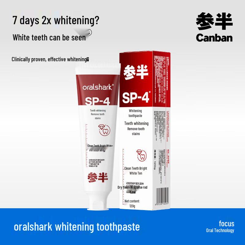 Oralshark Probiotic Whitening Toothpaste