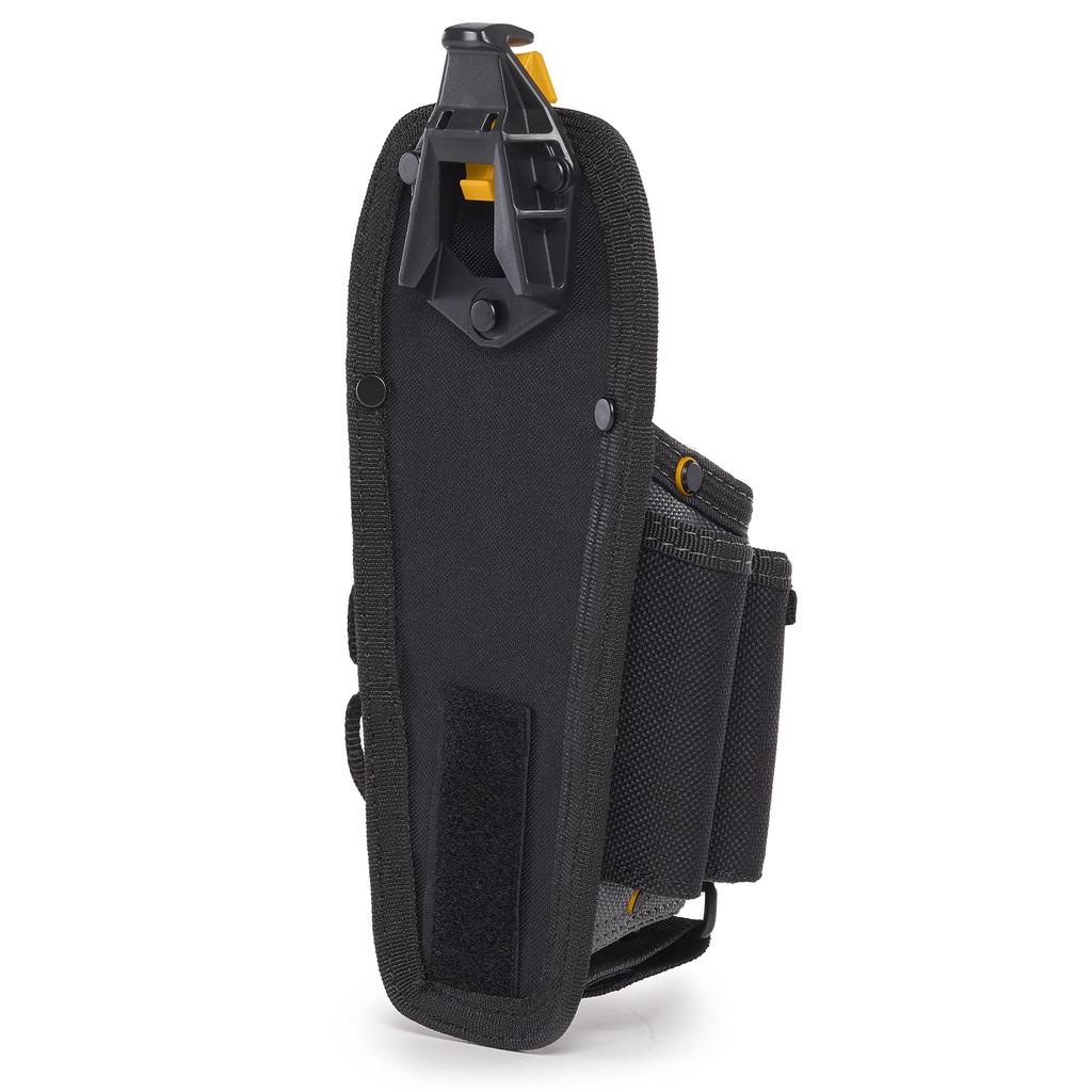 ToughBuilt - Technician's 7-Pocket Pouch - Large - ClipTech™ Pouch with Clip/Insert, 4 Perfect Fit Screwdriver Loops, 12 Pockets/Loops, Measuring Tape