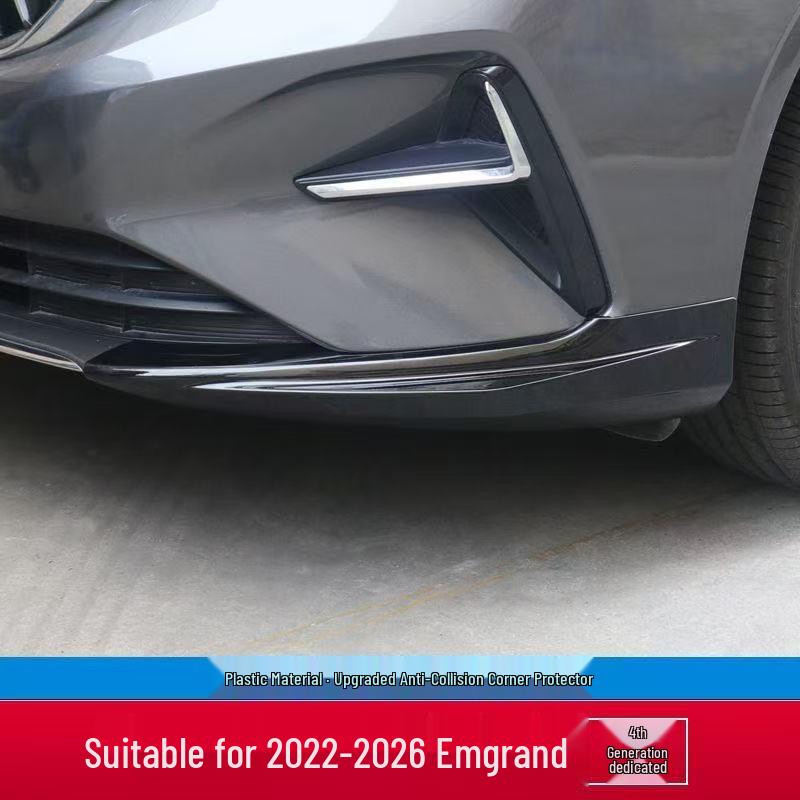 Geely Emgrand 4. Generation Frontstoßstange Kollisionsschutzlippe & Eckenschutz-Kit