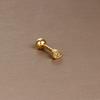 Heißer Verkauf Piercing Schmuck Edelstahl Ohrknochen Nägel Zirkon Kugel Schraube Kleine Ohrringe Damen Leichter Luxus Ohrringe