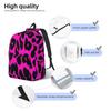 Leopard Pattern (pink) Backpack Hot Sale Daypack Large Capacity Children BookBag School Bag Shoulder Bags for Men Women