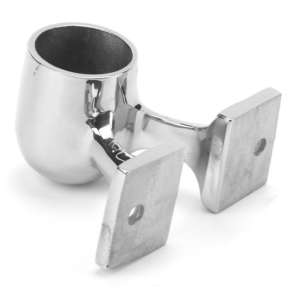 316 Stainless Steel Handrail Fitting 1in Leg Holder Accessories Track End Bracket  Speedboat