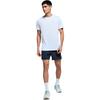 On Round Neck Pullover Solid Color Short Sleeve T-Shirt Men Tops White 1ME10430864
