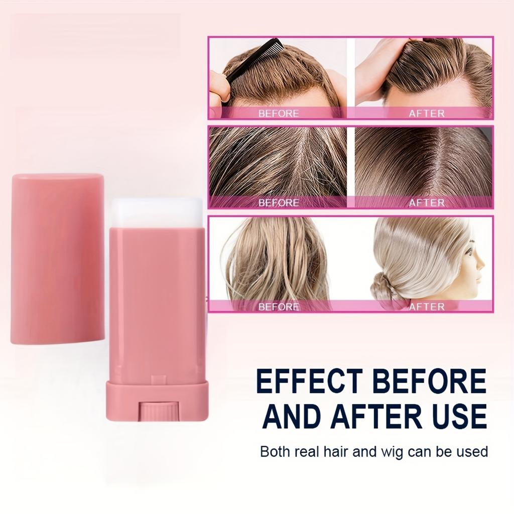 Artefact Professionnel Cheveux Cassés 15g Bâton de Cire pour Cheveux Gel Crème Coiffant Frisottis Fixés Cheveux Fluffy Femmes Cire Coiffante