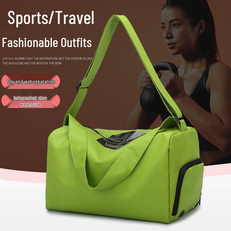 Waterproof Sports & Fitness Travel Bag for Men & Women - Large Capacity, Wet/Dry Separation, Ideal for Swimming & Storage