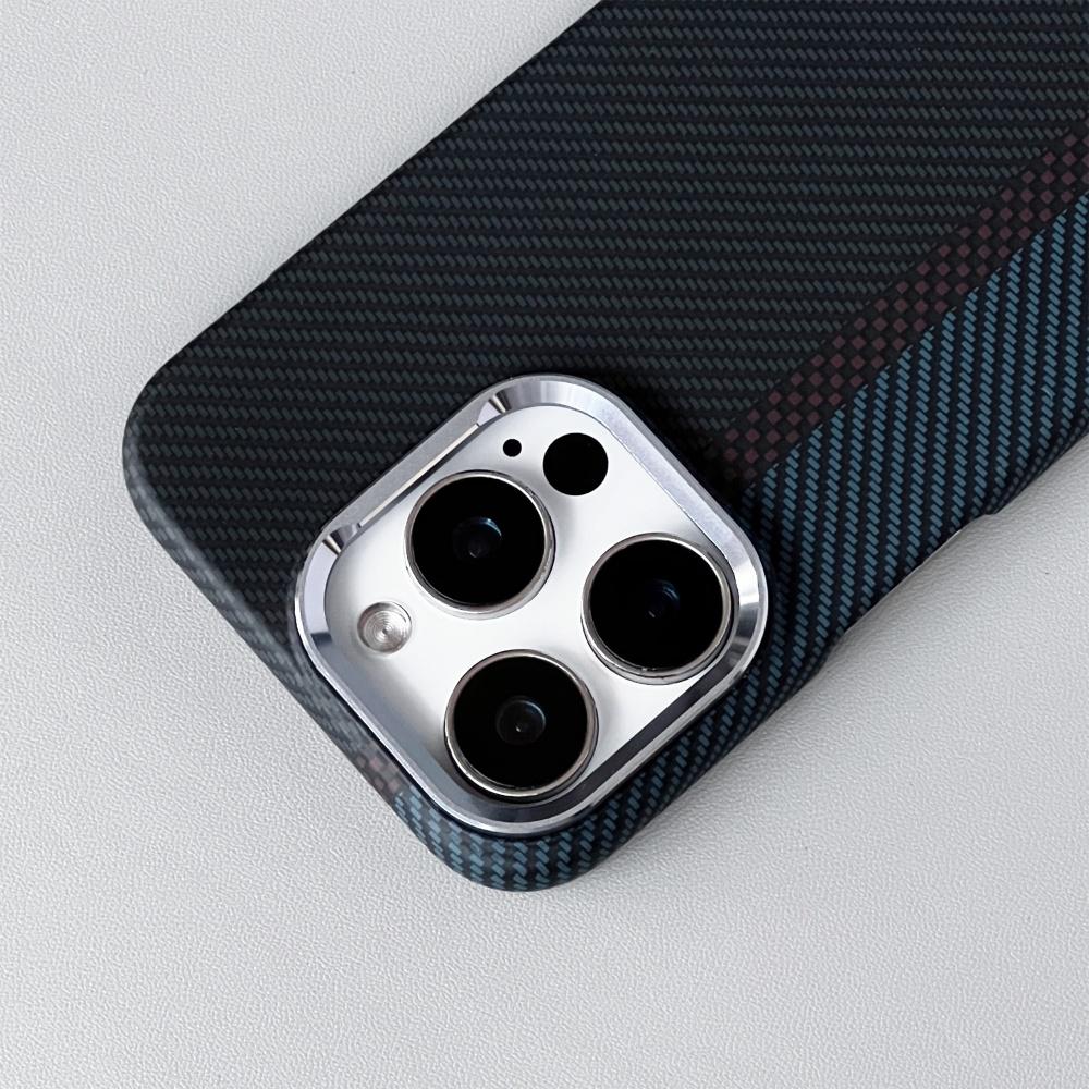 Luxury Carbon Fiber Texture For Magsafe Case For iPhone 16 Pro Max 15 14 13 Magnetic Wireless Charging Shockproof Hard Cover