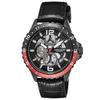 Angel Clover Men's Leather/Rubber Belt TCA45BBK-BKN Wrist Watch