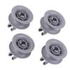 4/8/12Pcs Dishwasher Basket Roll Lower Basket Wheels For Balay For 611475 00611475 Dishwasher Upper Basket Wheel