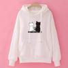 Velvet Hooded Sweater Women Autumn Winter  New Fashion Loose Pullover