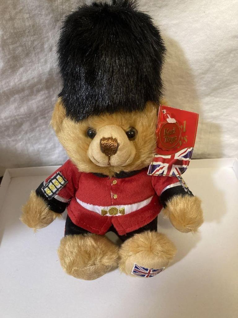[USED] Keel Toys London Teddy Bear 2014 Limited Edition