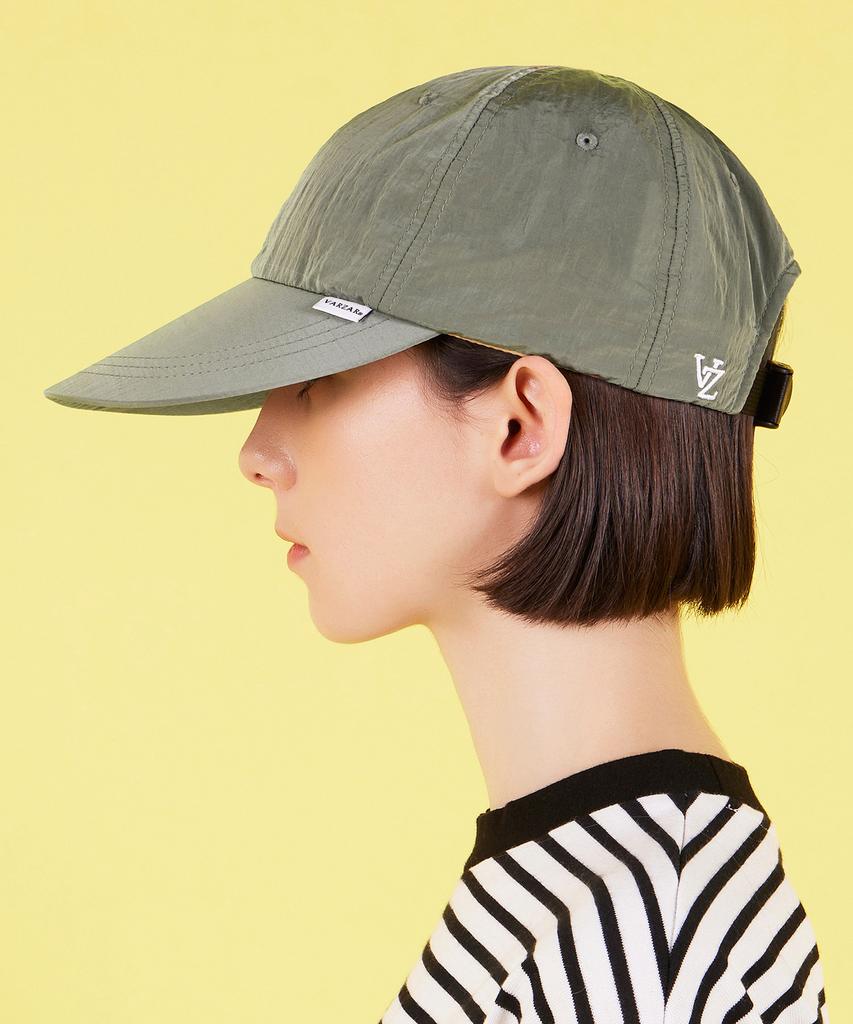 Bajal Nylon Ordinary Oversized Ball Cap Olive