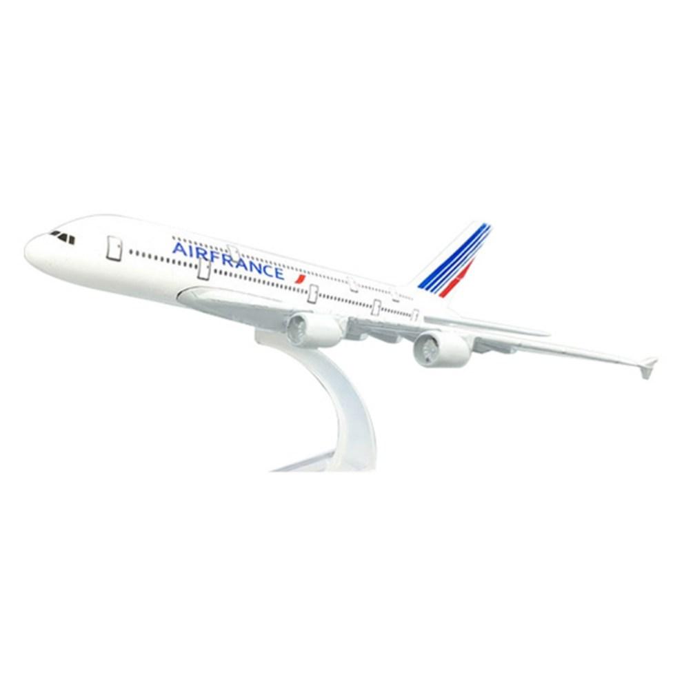 16cm Air France A380 Diecast-Legierungsmodellflugzeug