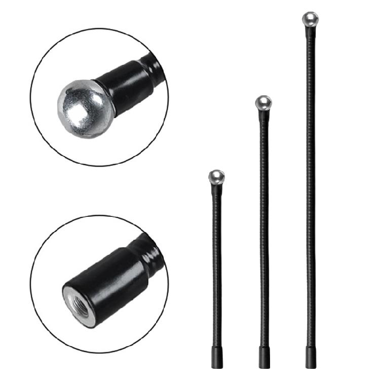 1/4 Female Screw to 17.4mm Ballhead Metal Extension Rod Gooseneck Arm Camera Extension Hose Expand Broadcasting Viewing