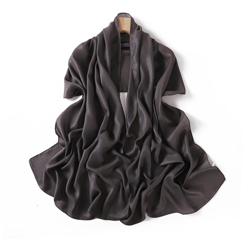 Muslim Chiffon Hijab Scarf for Women Solid Color Square Head Wrap Scarves Jersey Hijabs Islamic Turban Headband Shawl 180*70cm