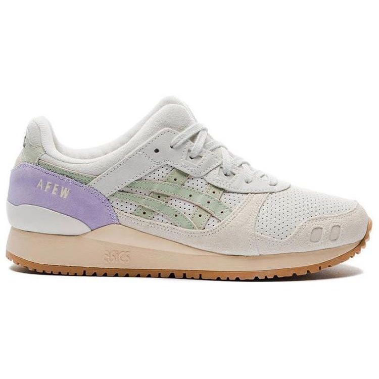 AFEW X ASICS Gel Lyte 3 Beauty Of Imperfection Unisex Sneakers Cream Polar-Shade Sea-Glass 1201A479-023
