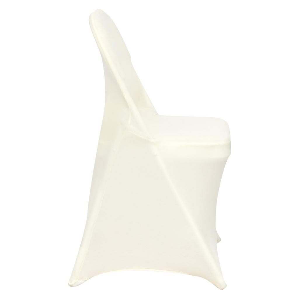 VEVOR Stretch Spandex Folding Chair Covers, Universal Fitted Chair Cover, Removable Washable Protective Slipcovers, for Wedding, Holiday, Banquet