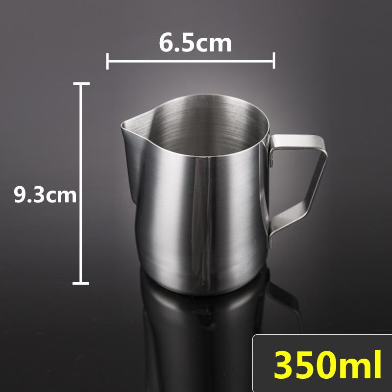 Roostevabast terasest espressotass Piimavahustaja Kohvitass Cappuccino Koorpiimavahu Kruus Piimavahustamiskann Thermo Latte Art