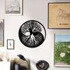 Baum des Lebens Wandkunst, Baum des Lebens Ying Yang Metall Wandkunst, Metall Wandkunst Innendekoration, Home Office Wand Wohnzimmer