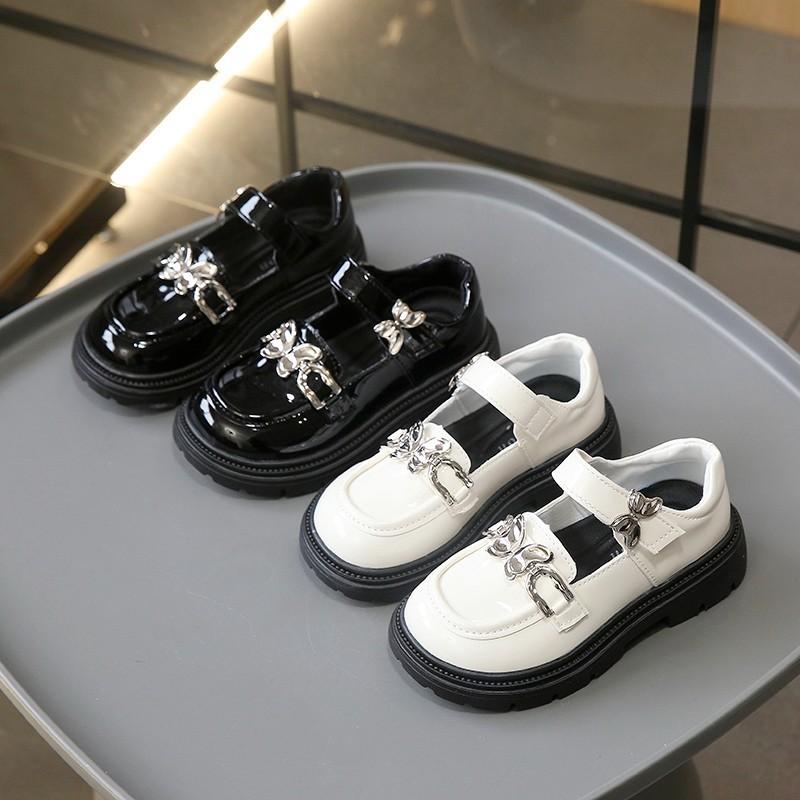 New Spring and Summer Girls' Breathable and Comfortable Soft-soled Leather Shoes