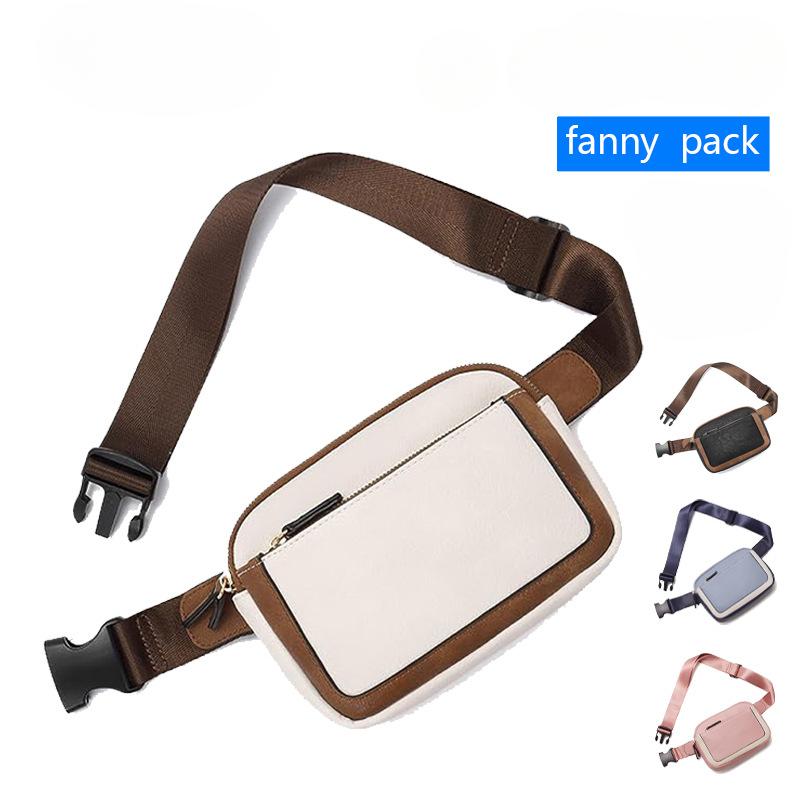 Bolsa transversal, bolsa de cintura, bolsa de ombro ajustável para esportes ao ar livre, bolsa de cintura feminina