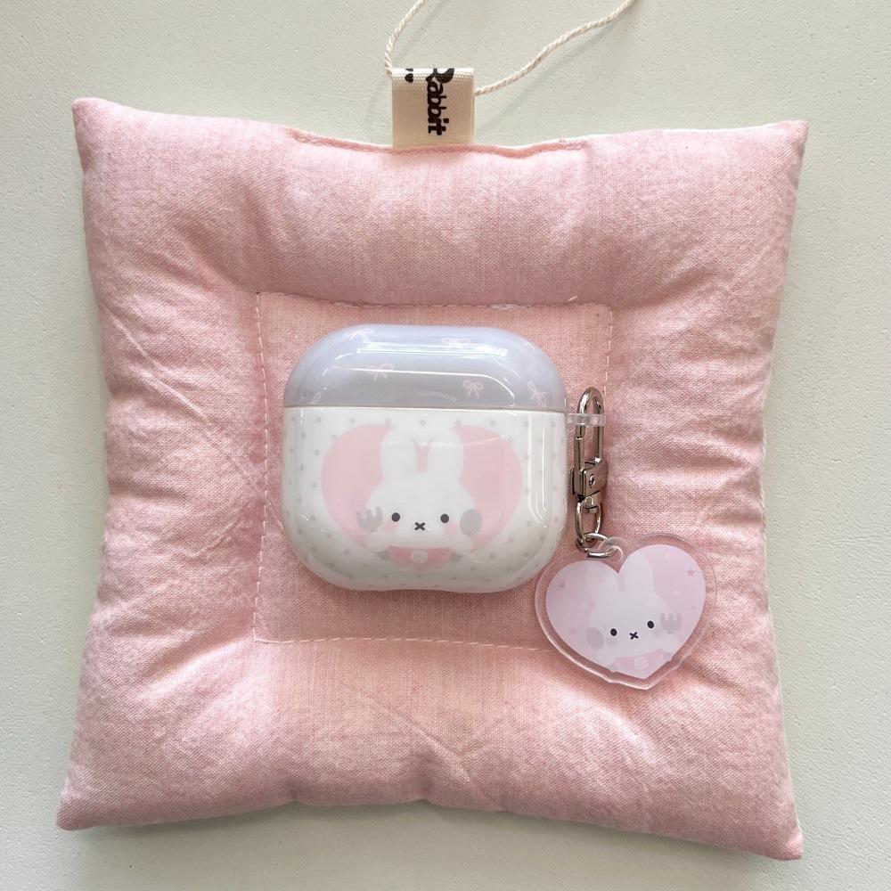Applicable to Apple AirPods 1 /1 generation love miffy earphone cover PRO1 cartoon pendant case PRO1 anti-drop