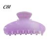 Scratch-resistant Hair Clip Back Head Claw, Macaron Color Shower Clip, Smooth Surface Large Damage-free Anti-Slip Teeth Accessory for Buns Commuting