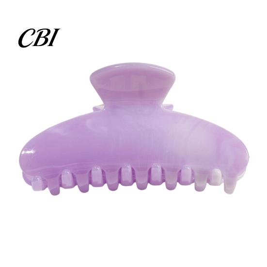 Scratch-resistant Hair Clip Back Head Claw, Macaron Color Shower Clip, Smooth Surface Large Damage-free Anti-Slip Teeth Accessory for Buns Commuting